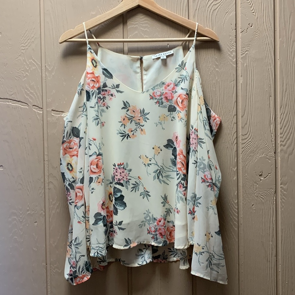 Haute Monde Cold Shoulder Top